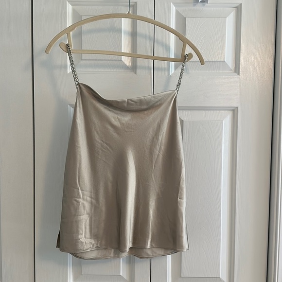 Tops - NWT Cami NYC Chain Strap Camisole - S